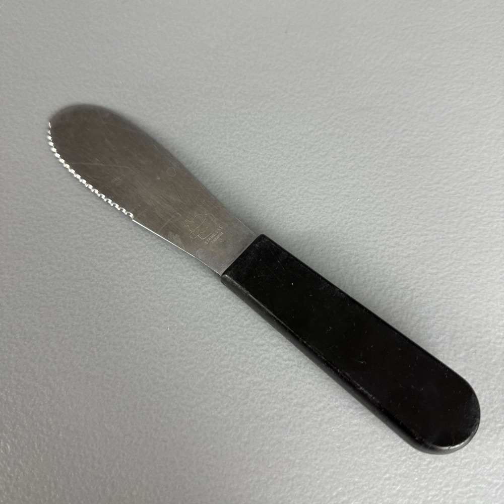 The Pampered Chef All Purpose Spreader Bagel Sandwich Serrated Knife #1641